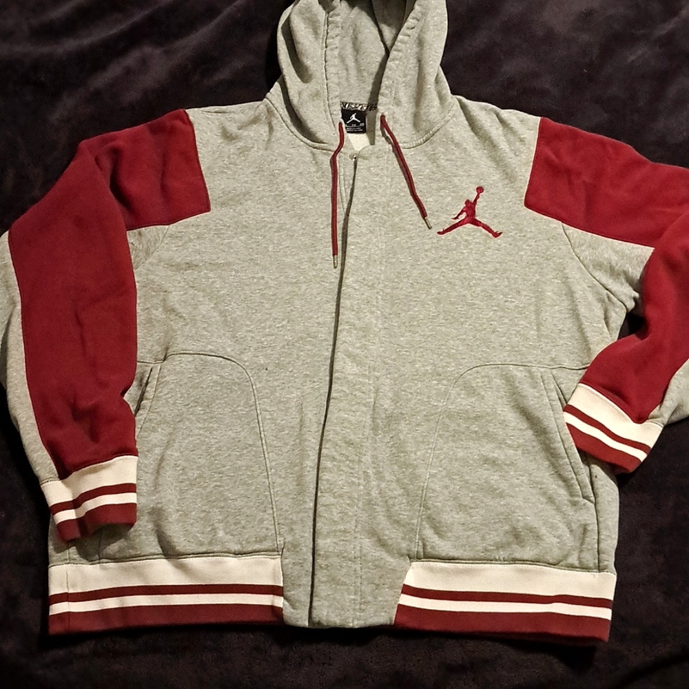 Jordan varsity hoodie sweater jacket